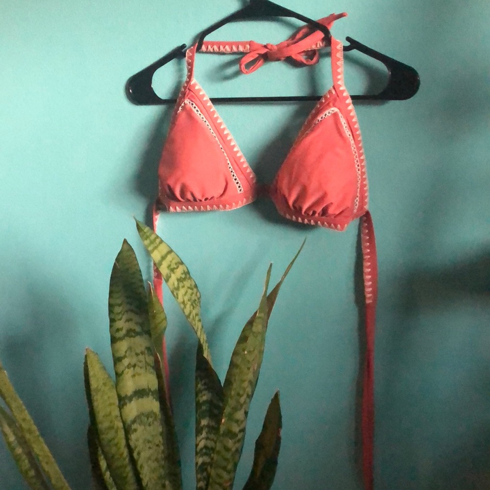 Crochet bikini top